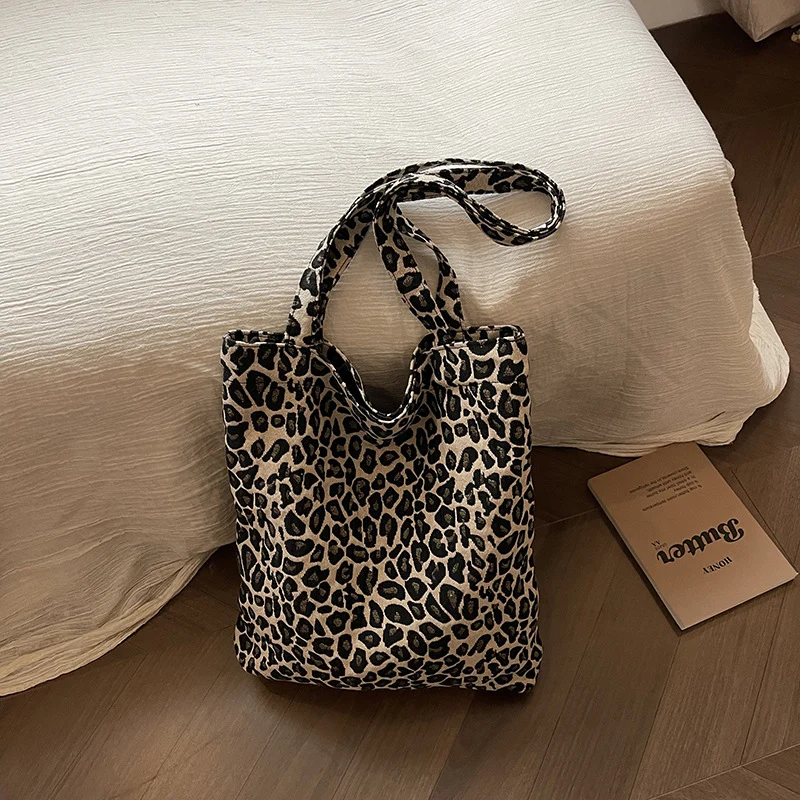 Chic Leopardenmuster Tote Bag