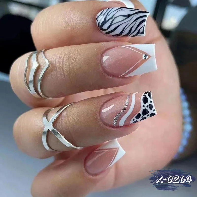 Künstlerische Gel-Nagelkunst-Kollektion