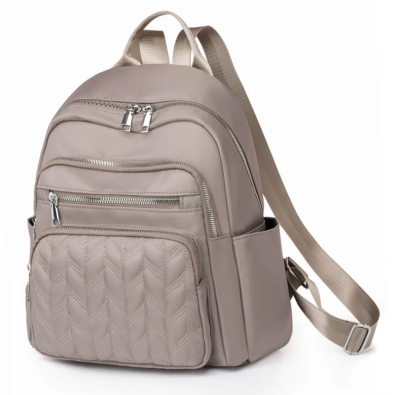 Stylische gesteppte Rucksack Brehn