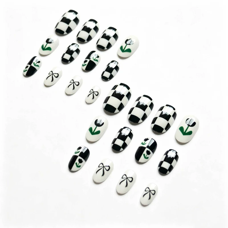 Künstlerisches Gel-Nageldesign