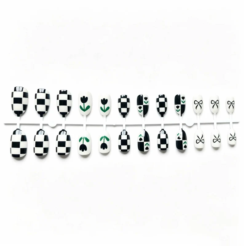 Künstlerisches Gel-Nageldesign