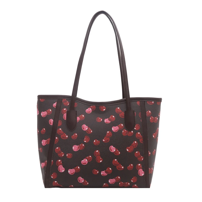 Kirsch-Print Tragetasche