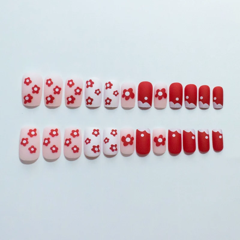 Künstlerisches Floral Nail Art Set