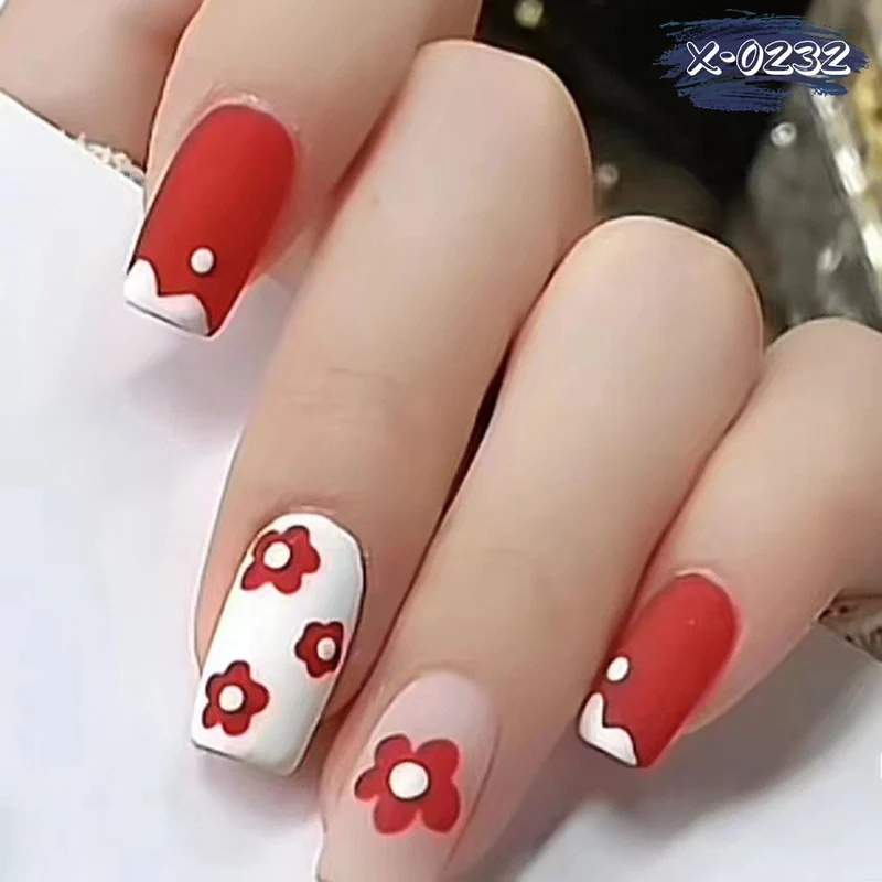 Künstlerisches Floral Nail Art Set
