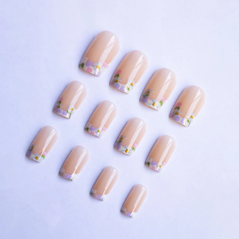 Künstlerisches Floral Nagelkunst Design Kit