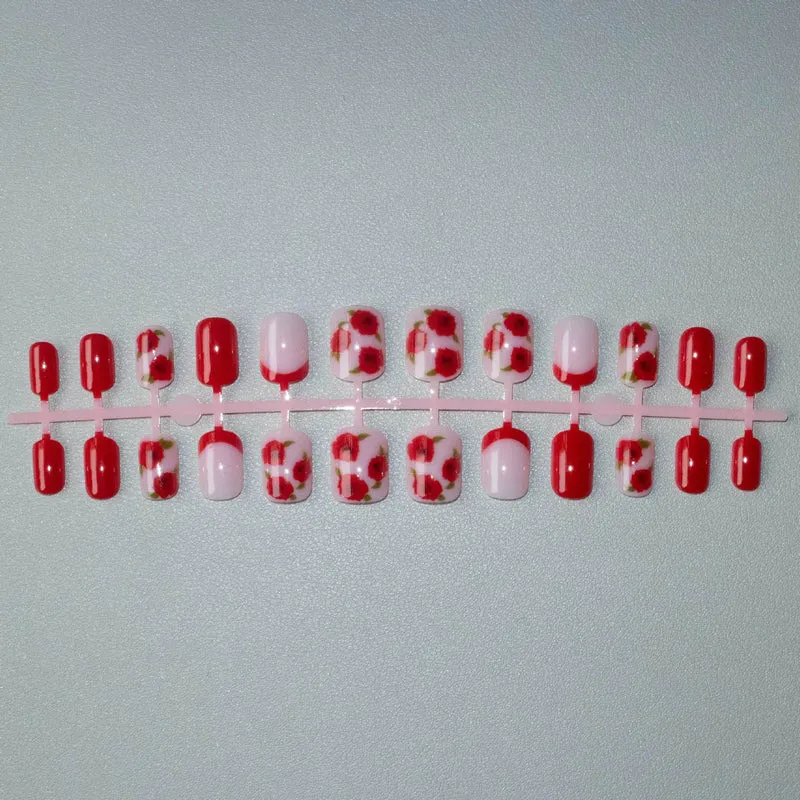 Künstlerisches Blumen Gel Nagel Kunst Set
