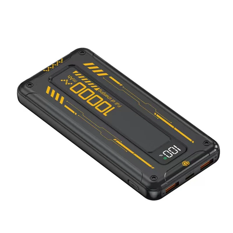 Robuste Powerbank mit LCD-Bildschirm Skanto