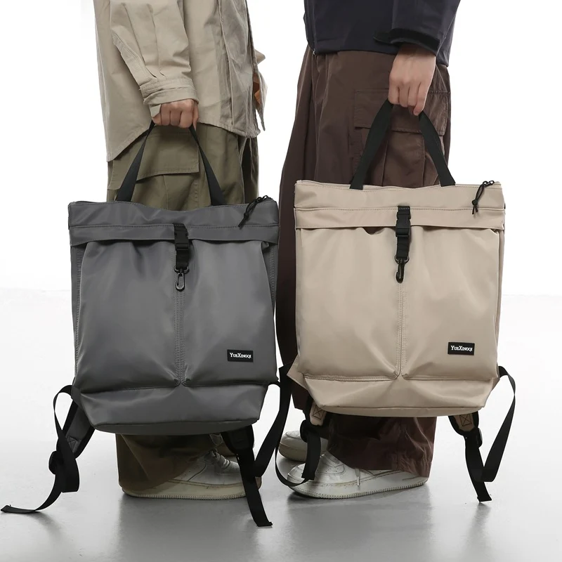 Vielseitige Urban Roll-Top Tote Rucksack Brehn