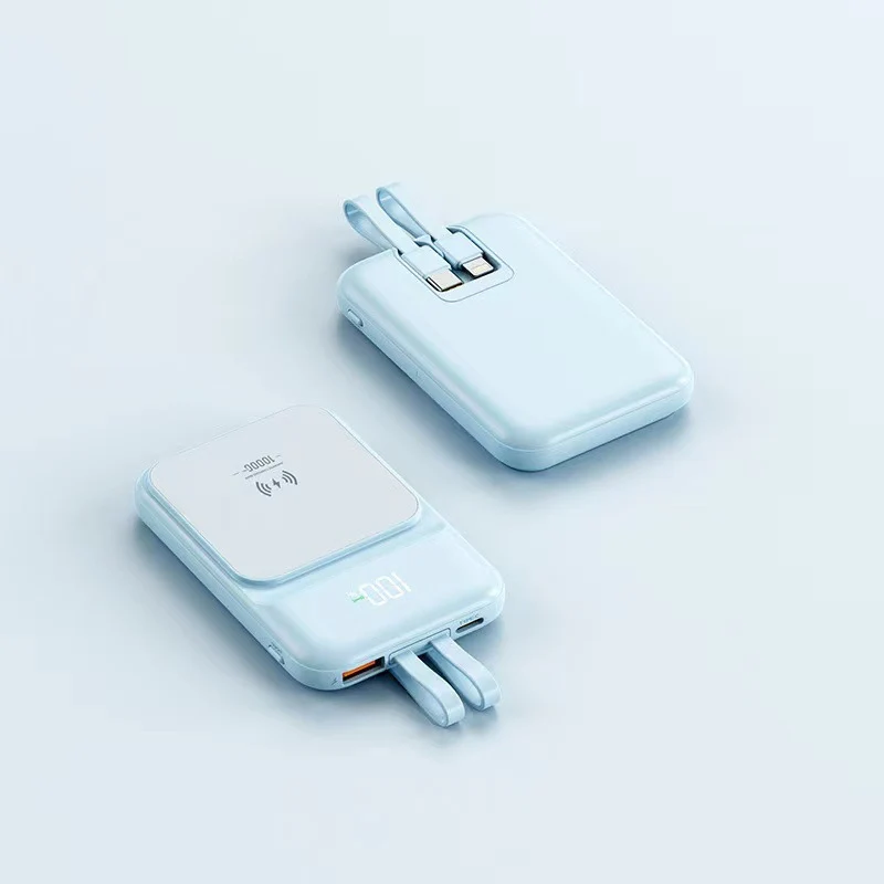 Multifunktionale kabellose Powerbank mit integriertem Ständer Skanto