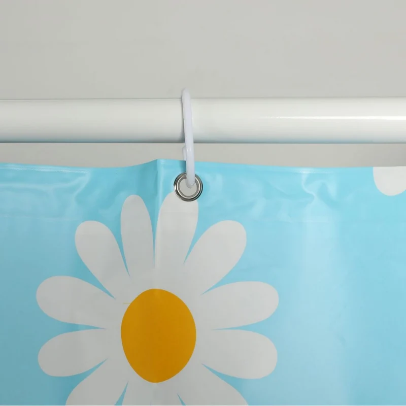 Duschvorhang Skanto mit Blumenmuster
