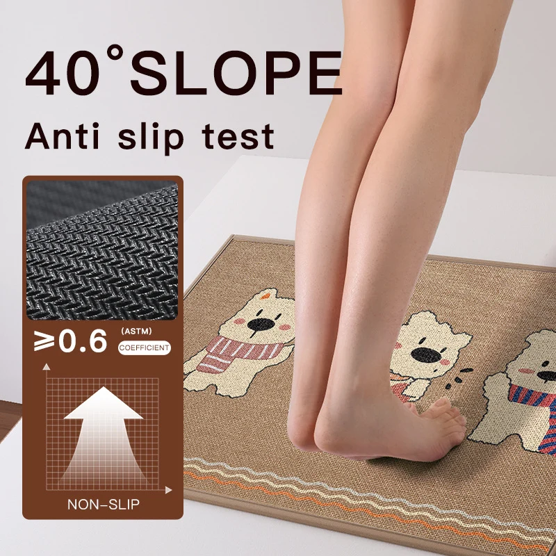 Absorbierende Badematte
