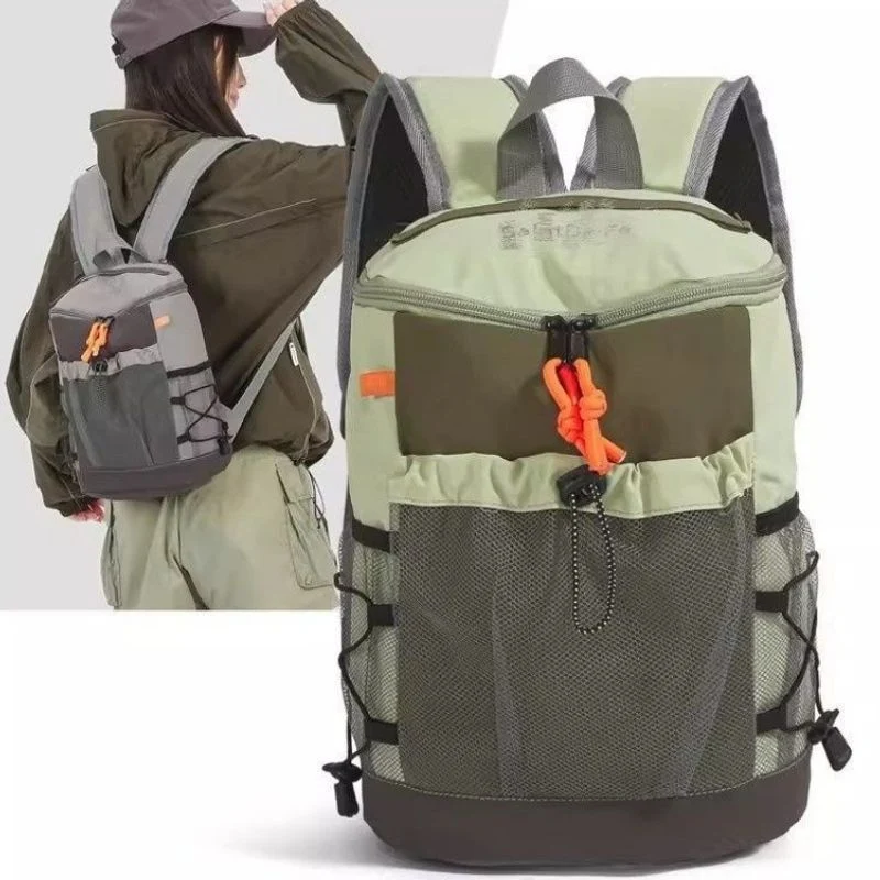 Damen Vielseitiger Mehrfach-Fach Rucksack Brehn