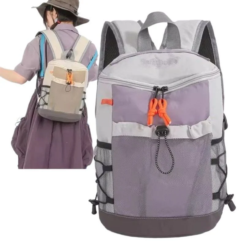 Damen Vielseitiger Mehrfach-Fach Rucksack Brehn
