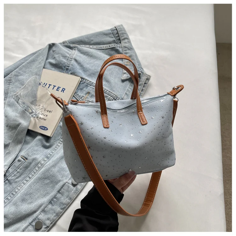 Künstlerische Stern-Druck-Handtasche