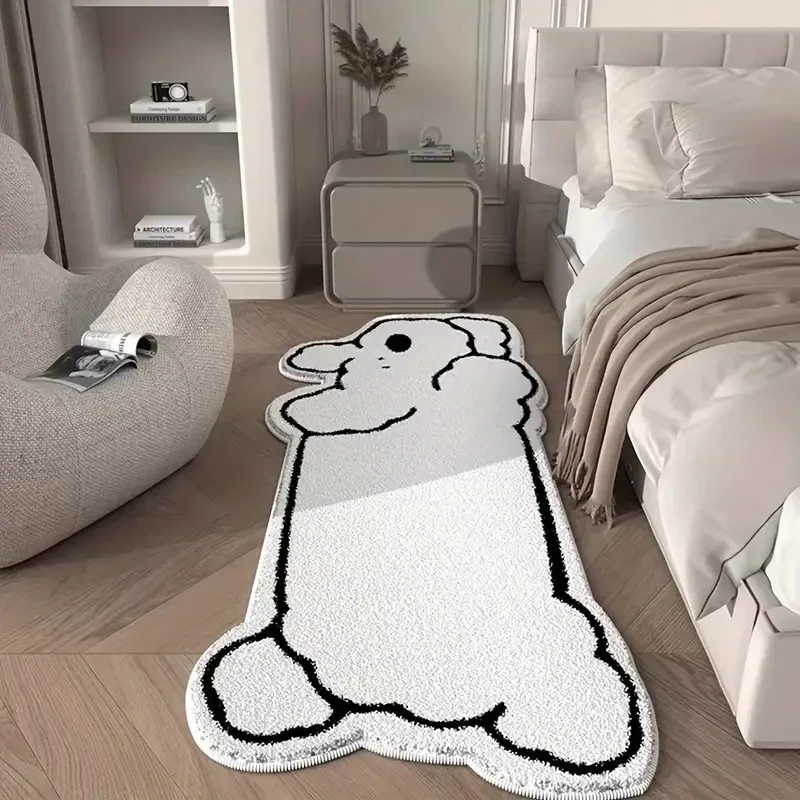 Verspielt Cartoon Katze Teppich