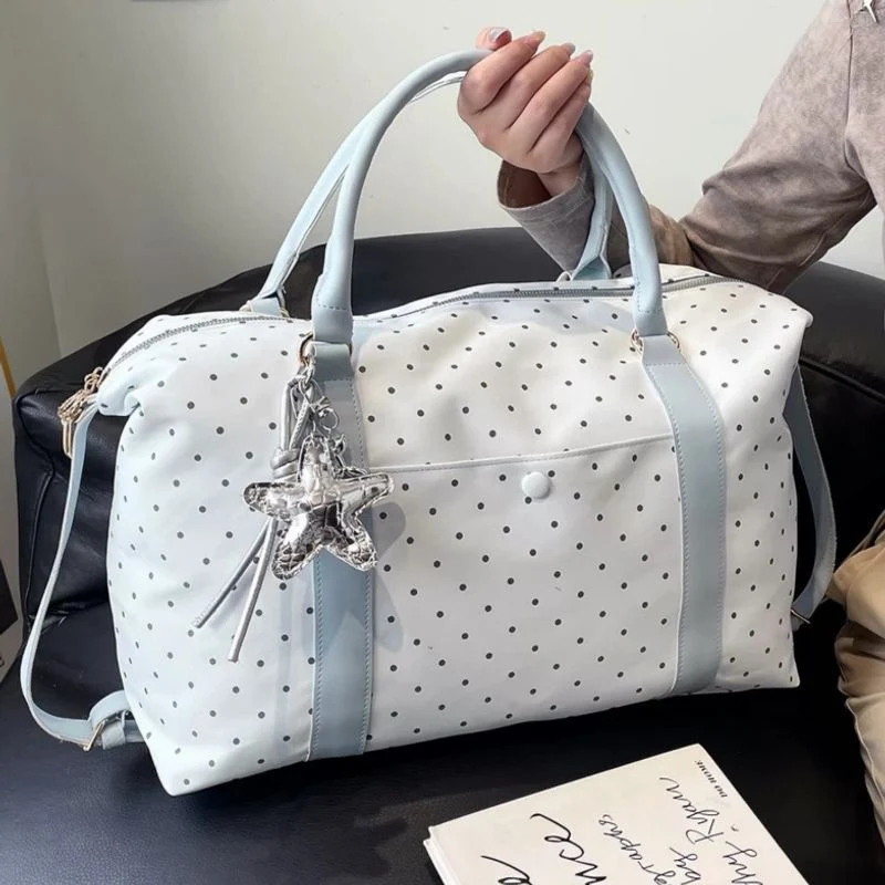 Damen gepunktete Reisetasche Brehn