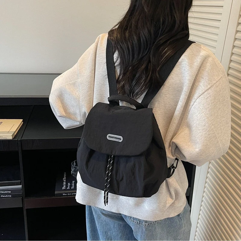 Damen Kompakter Vielseitiger Kordelzug Rucksack Brehn