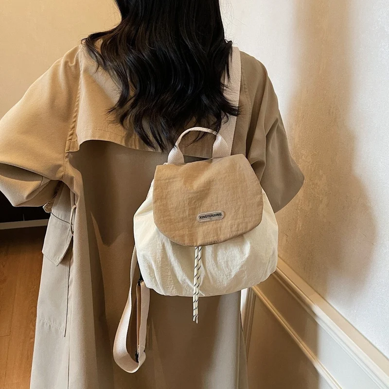 Damen Kompakter Vielseitiger Kordelzug Rucksack Brehn