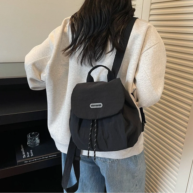 Damen Kompakter Vielseitiger Kordelzug Rucksack Brehn