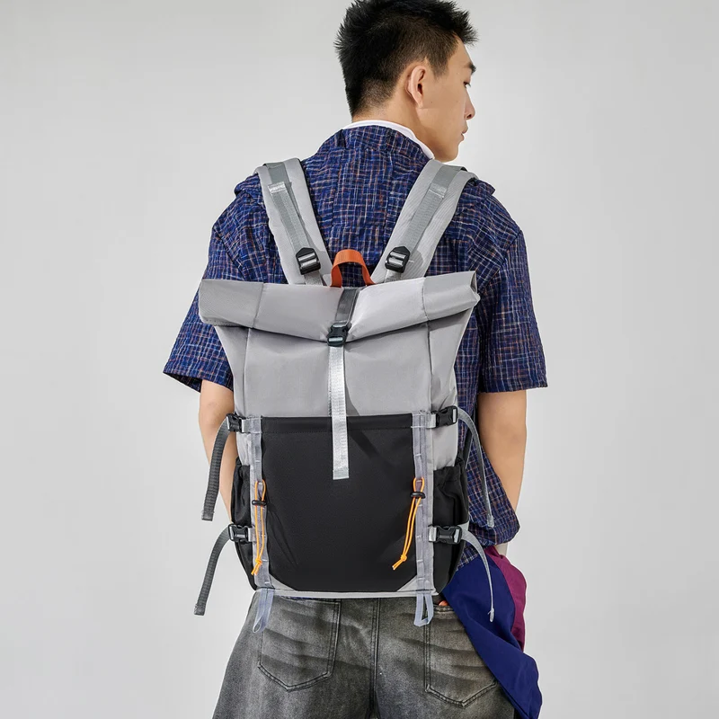 Vielseitiger Roll-Top Outdoor-Rucksack Brehn