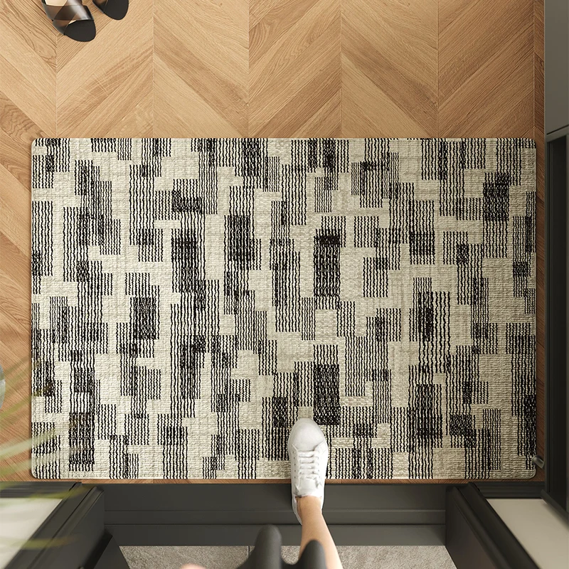 Moderner geometrischer gemusterter Läufer