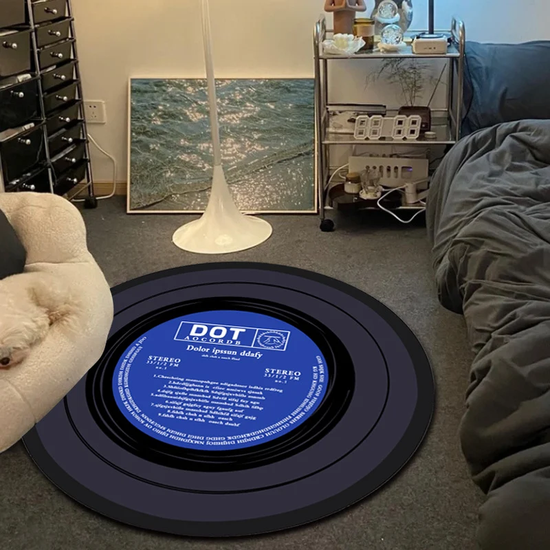 Moderner geometrischer Teppich