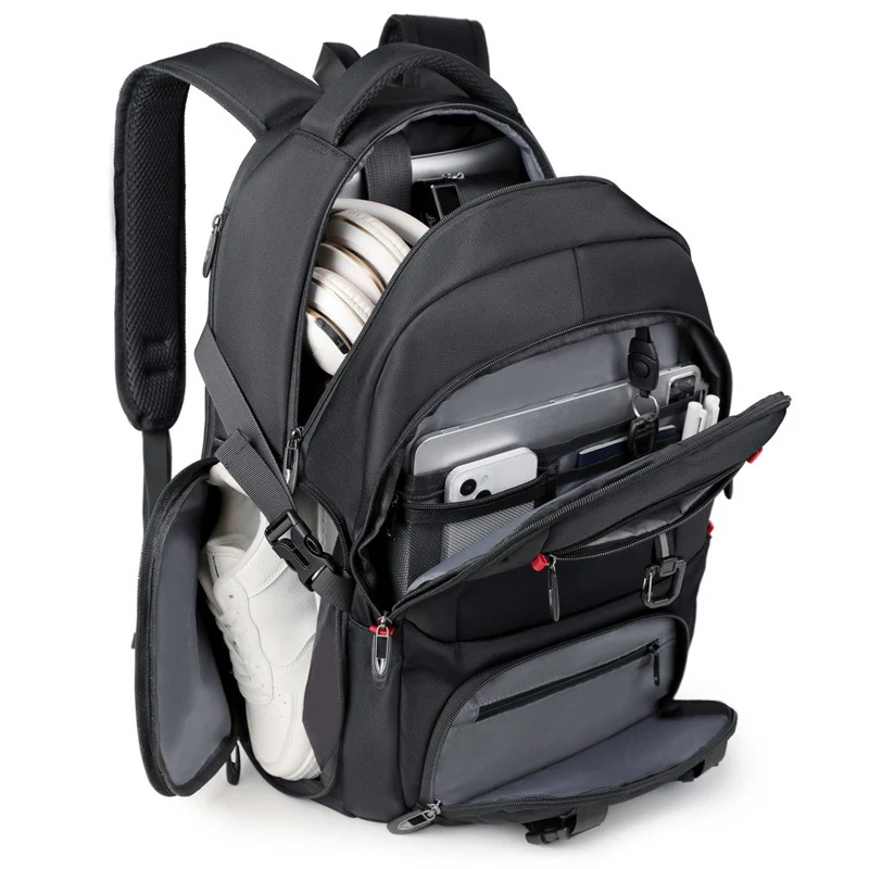 Vielseitiger Multi-Compartment Laptop-Rucksack Brehn