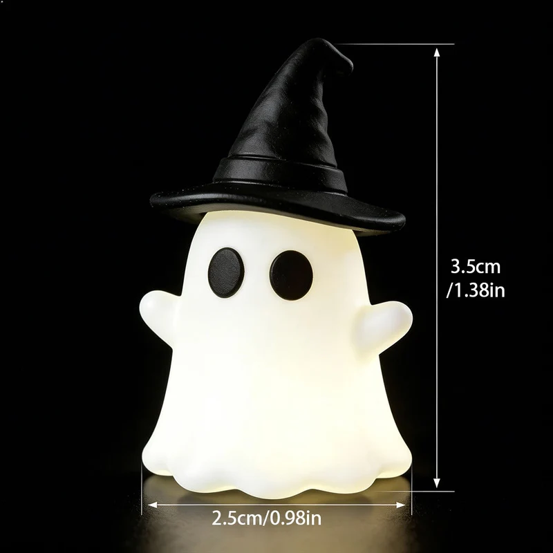 Niedliche Silikon-Kabelschutzfigur Geist mit Fledermaus-Design
