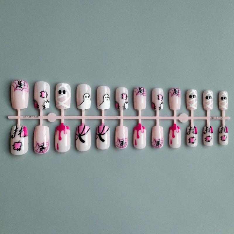Künstlerisches Charakterdesign Nail Art Set