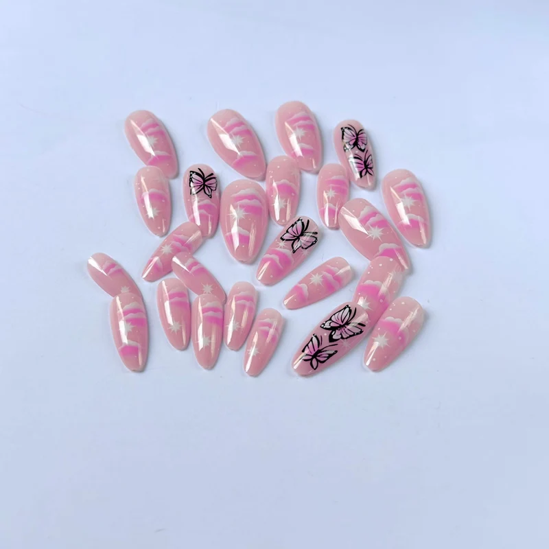 Künstlerisches Schmetterling Nail Art Set 1790958181