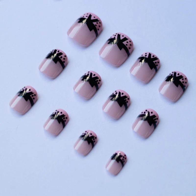 Künstlerisches Bogen Akzent Nagelkunst Set