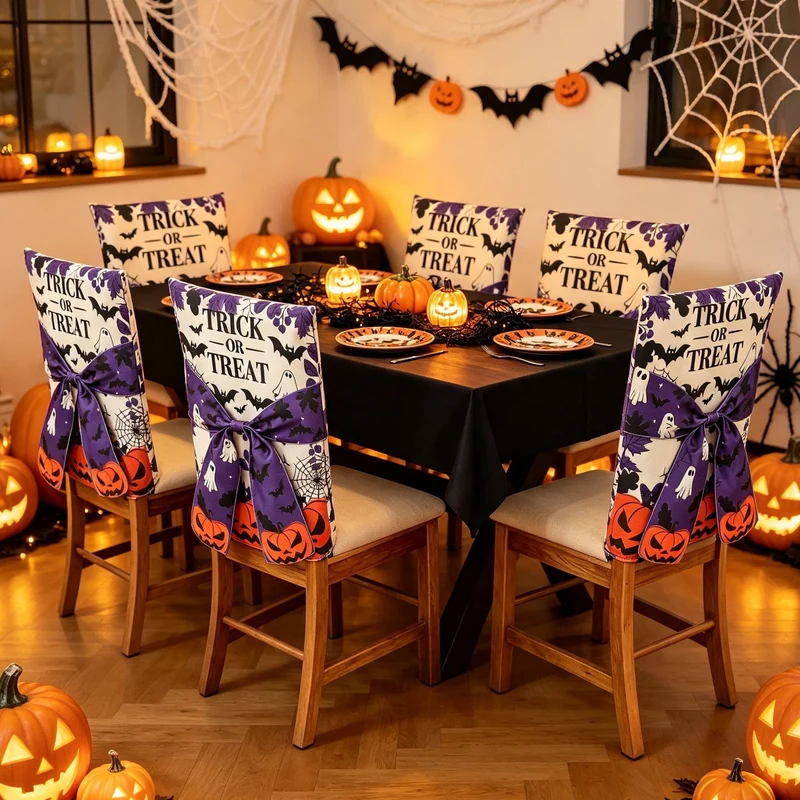 Halloween-Stuhlhusse