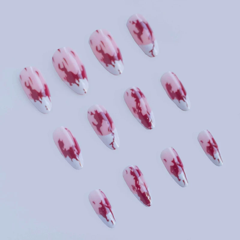 Künstlerisches Blutstropfen Nagelkunstset