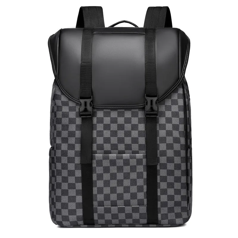 Stilvolle Karomuster-Rucksack Brehn