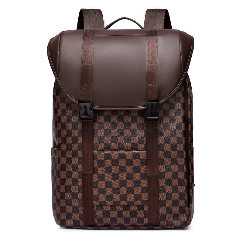 Stilvolle Karomuster-Rucksack Brehn