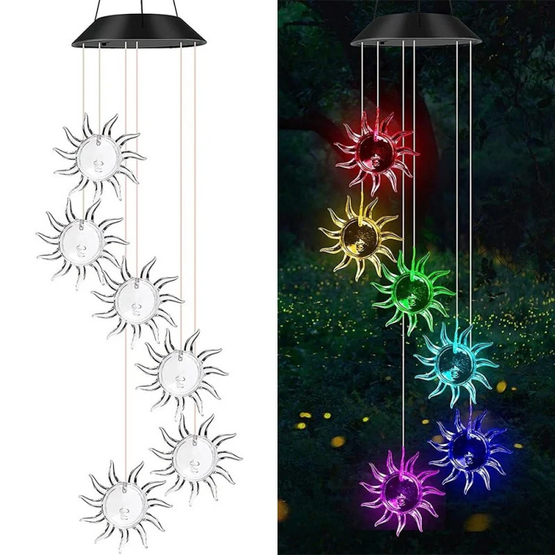 Dekoratives Flamingo Hängemobile Windspiel Gartendeko Skanto