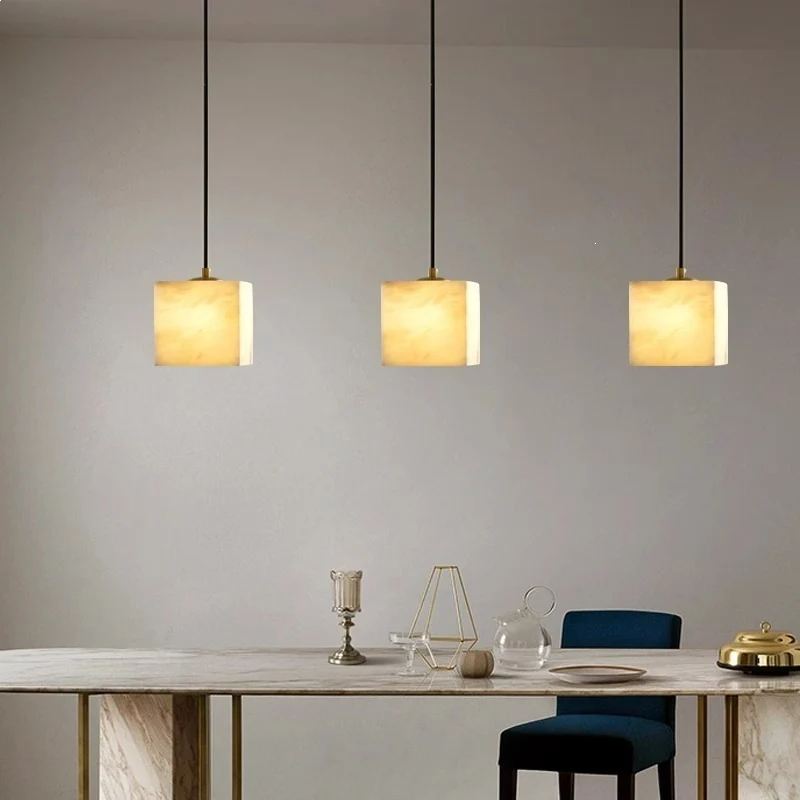 Moderne Minimalistische Würfelform Pendelleuchte