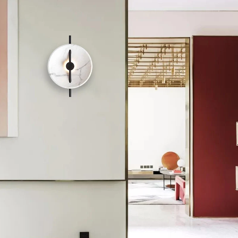 Moderne Marmor Wandlampe