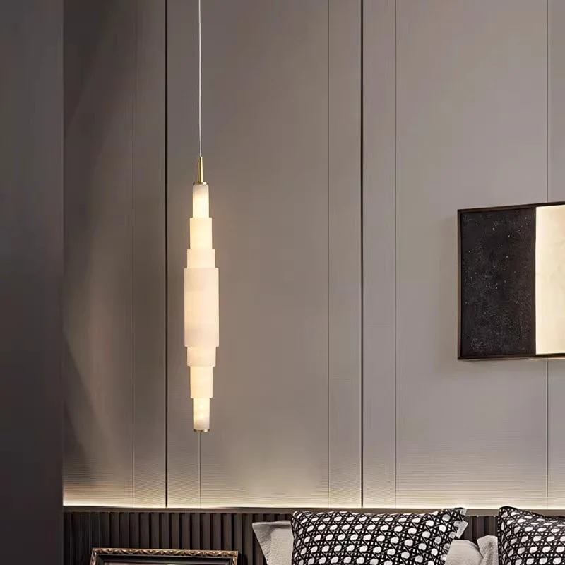 Moderne Marmor Pendelleuchte