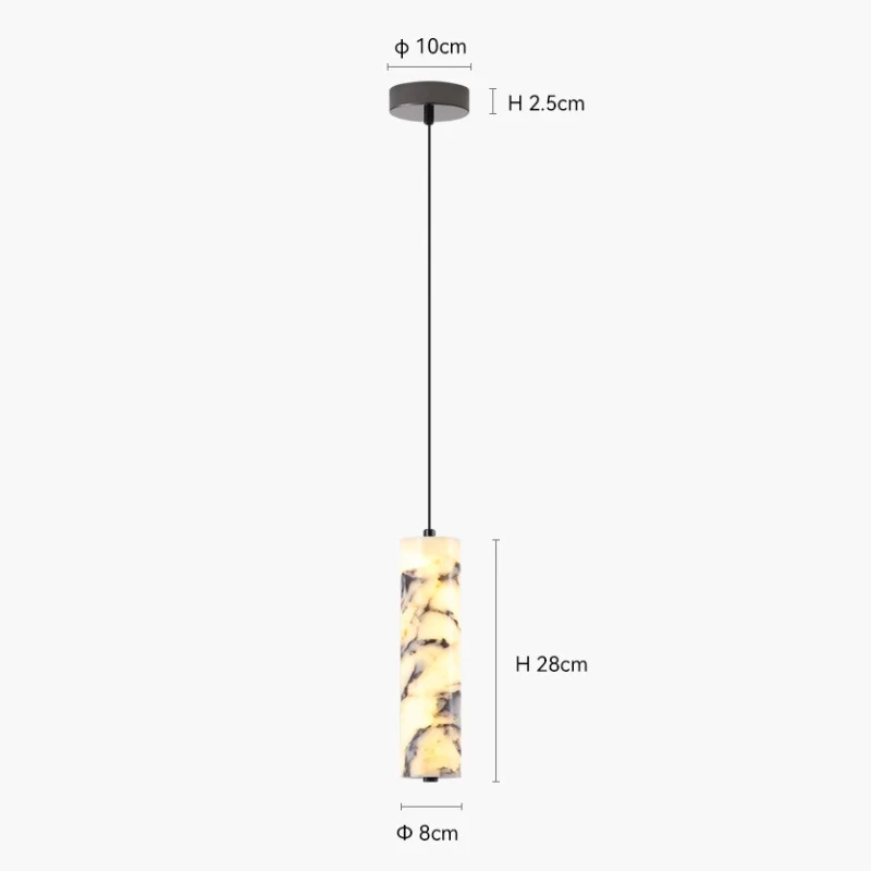 Moderne Marmor Pendelleuchte