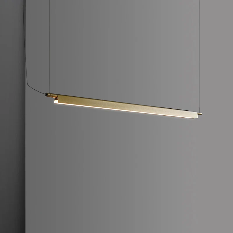 Moderne lineare Pendelleuchte