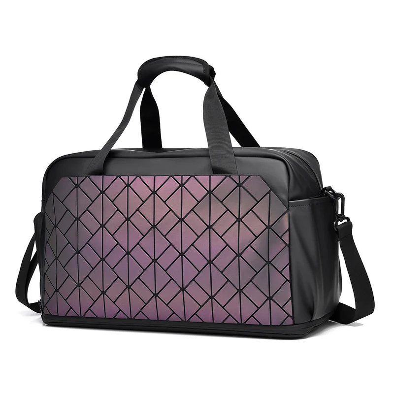 Moderne Geometrische Reis-Duffel-Tasche Brehn