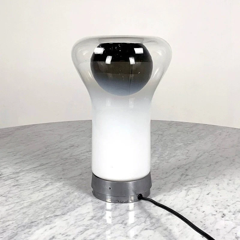 Moderne Glas Akzent Tischlampe
