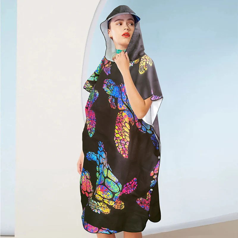 Strandkleid mit Tropenprint Skanto