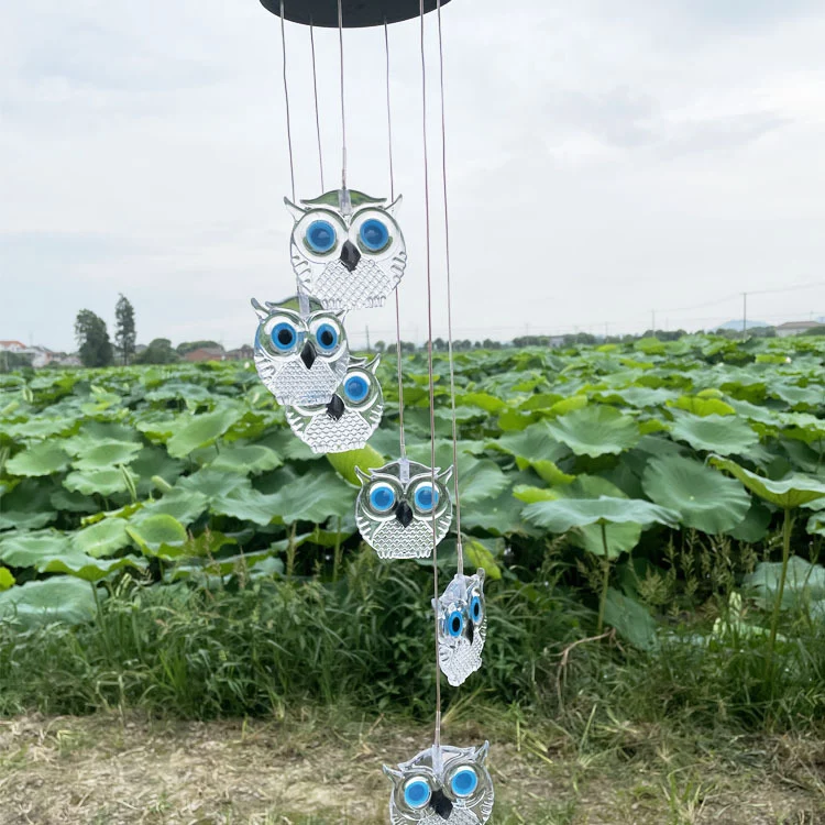 LED-Solar-Schmetterlings-Windspiel Garten-Hängeleuchte Skanto