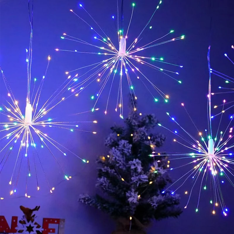 Hängende LED-Sternenexplosion-Glasfaser-Pendelleuchte Skanto