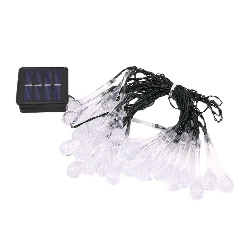 Skanto Kugel-LED-Lichterkette mit wasserdichtem Kupferdraht und strukturierten Klarglasbirnen Skanto