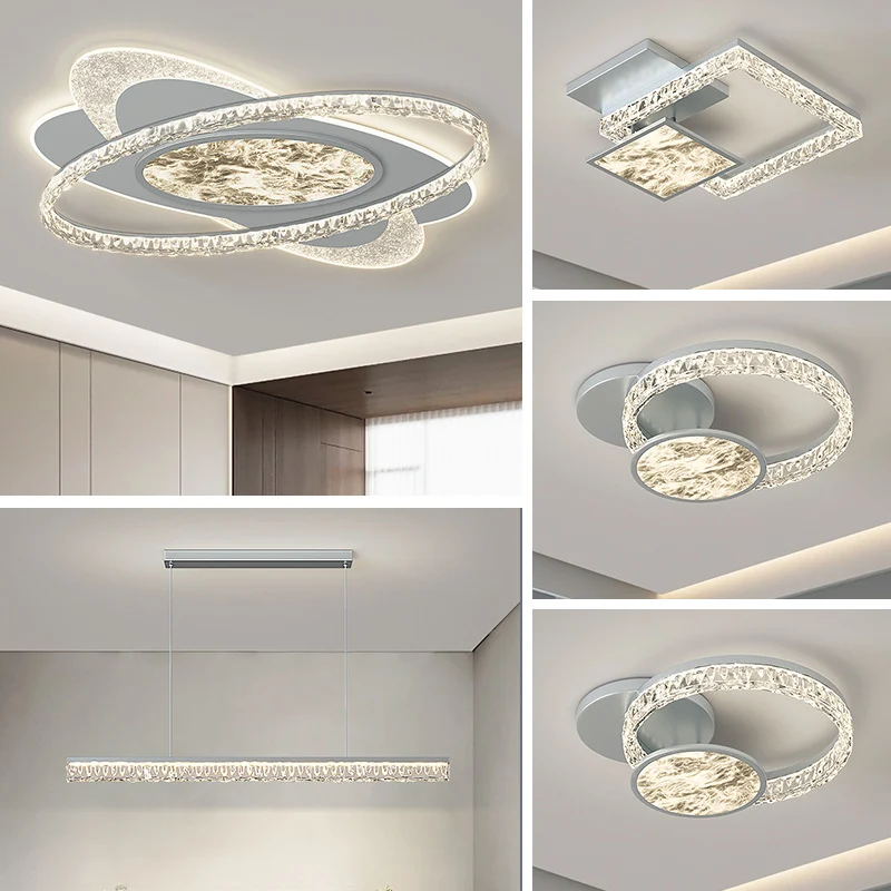 Zeitgenössische LED-Deckenleuchte