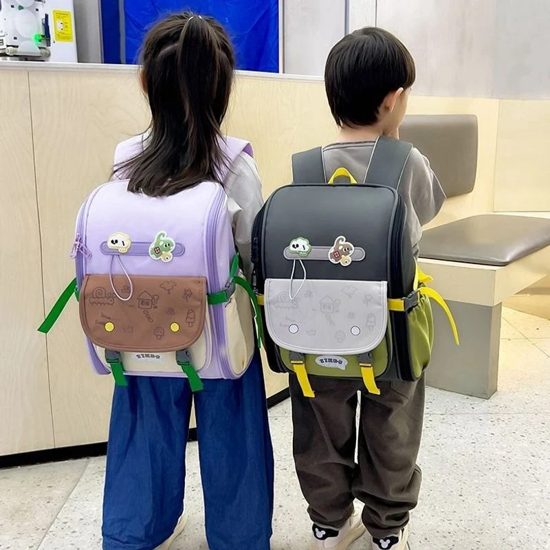 Süßer Cartoon-Charakter Schulrucksack Brehn