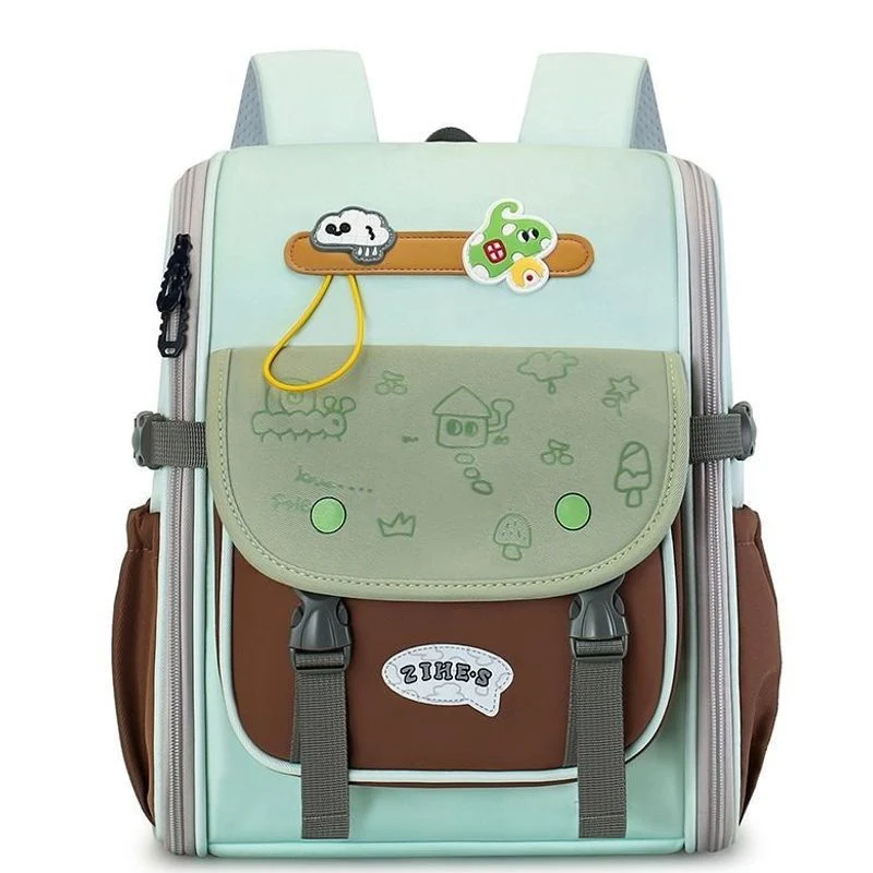 Süßer Cartoon-Charakter Schulrucksack Brehn